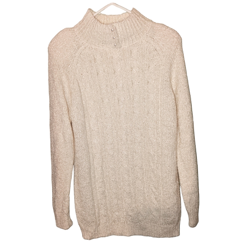 Claudia Barnes Vintage Knit Sweater Small